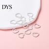 Broken Hair Fixer 50Pcs Girl Hairpins Easy to Wear Heart-Shaped Comfortable Accessory Vibrant Color Decorative Clips Clip