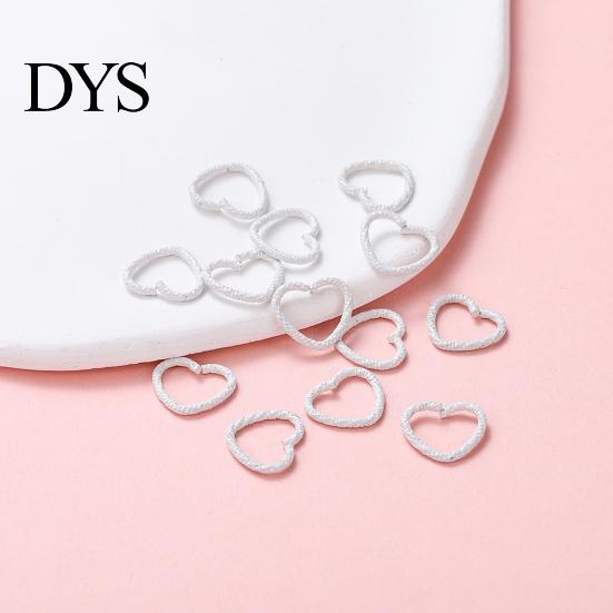 Broken Hair Fixer 50Pcs Girl Hairpins Easy to Wear Heart-Shaped Comfortable Accessory Vibrant Color Decorative Clips Clip