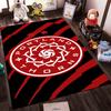 Portland Thorns Logo Rug Non-slip Rug Suitable for Living Room and Bedroom Sofas