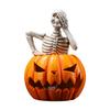 Creative Halloween Jack-o-lanterns Ornament Party Funny Atmosphere Decoration Props Ghost Festival Skull Resin Crafts