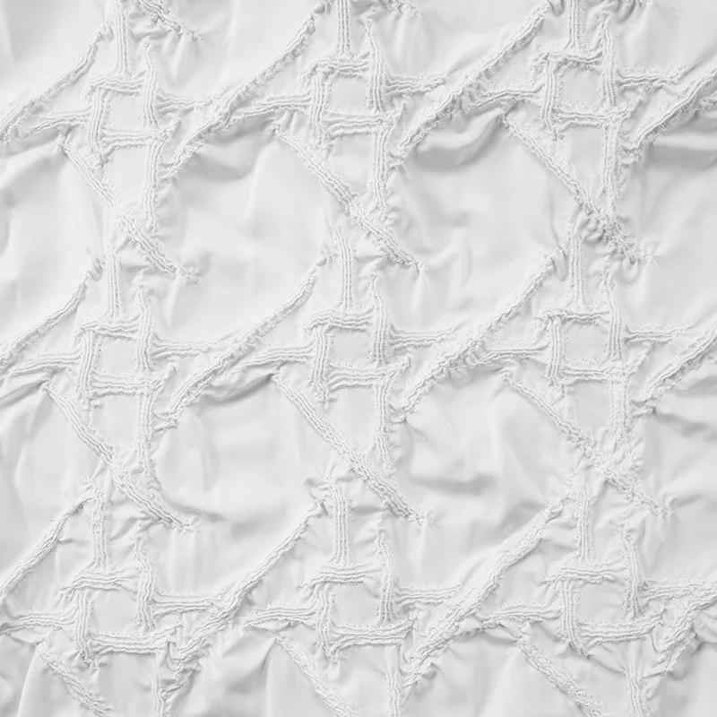 75D Imitation Memory Fabric Special High-elastic Elastic Band Home Textile Fabric Elastic Bottom Line Clothing Embroidery Fabric 100x130cm белый