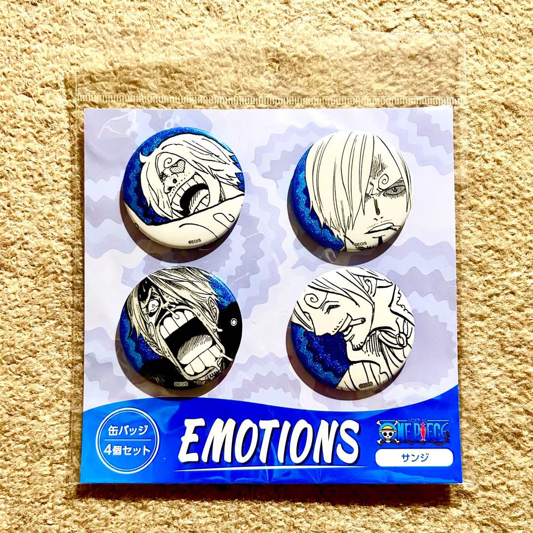 

[USED] One Piece Emotions Can Badge Sanji