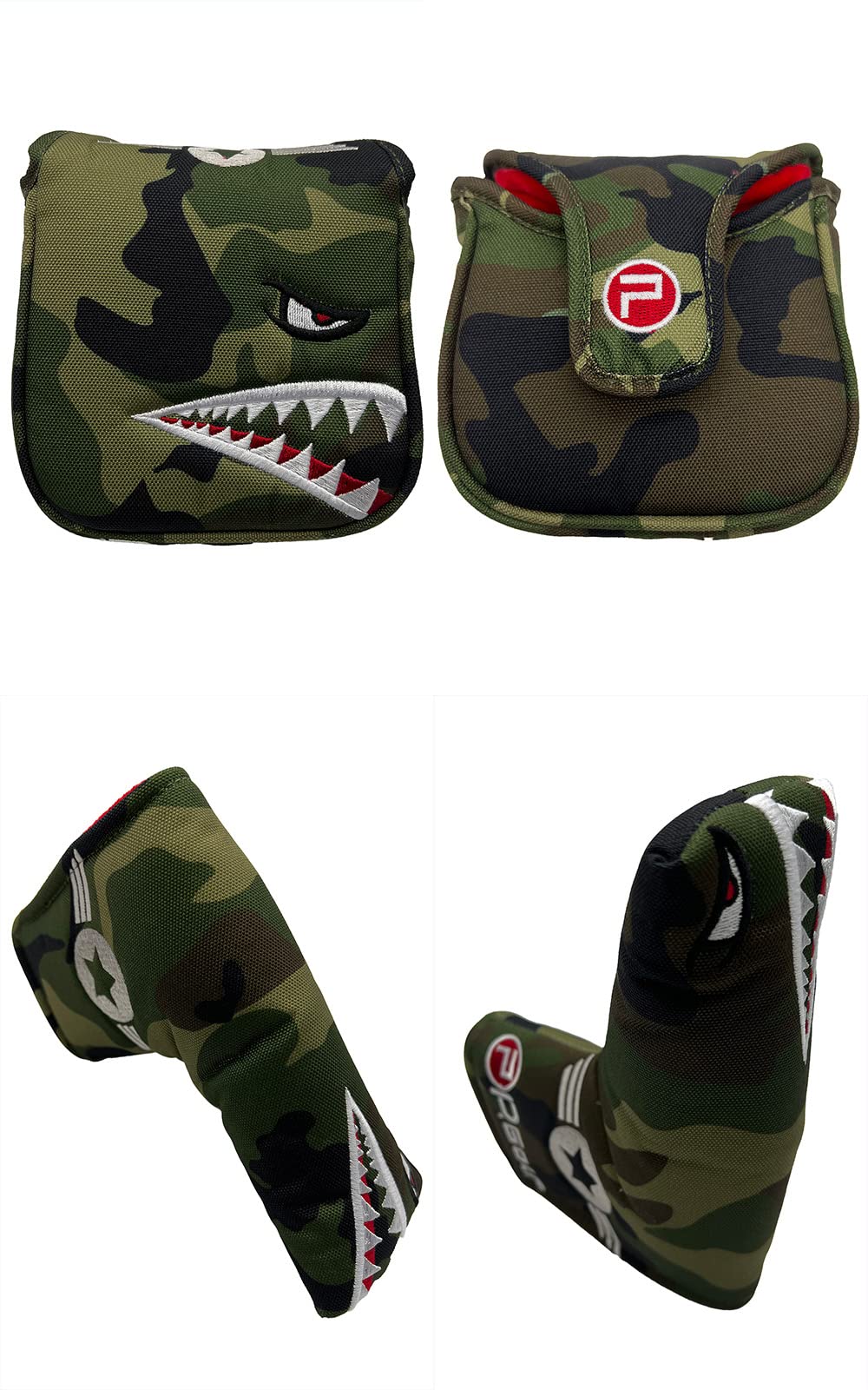 

Head Cover Shark Type Putter P.Golf [Single Item] (Mallet Cover)