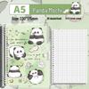 Cute Pet Transparent Soft PVC Binder B5 Notepad Diary with Iron Clip