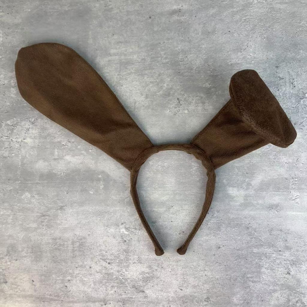 Dog Ears Headband Costume Accessory for Cosplay and Party Wear