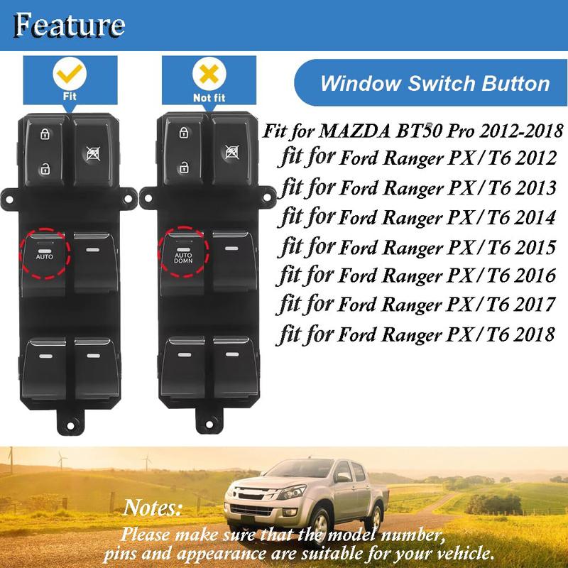 Electric Power Master Window Switch for Hyundai Tucson2015~ Front Left Glass Lifter Control Regulator Button Car Accessories