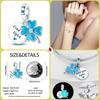 925 Lucky Clover Charm Beads Fit 3mm Sterling Silver Bracelet DIY Ladies Birthday Gift