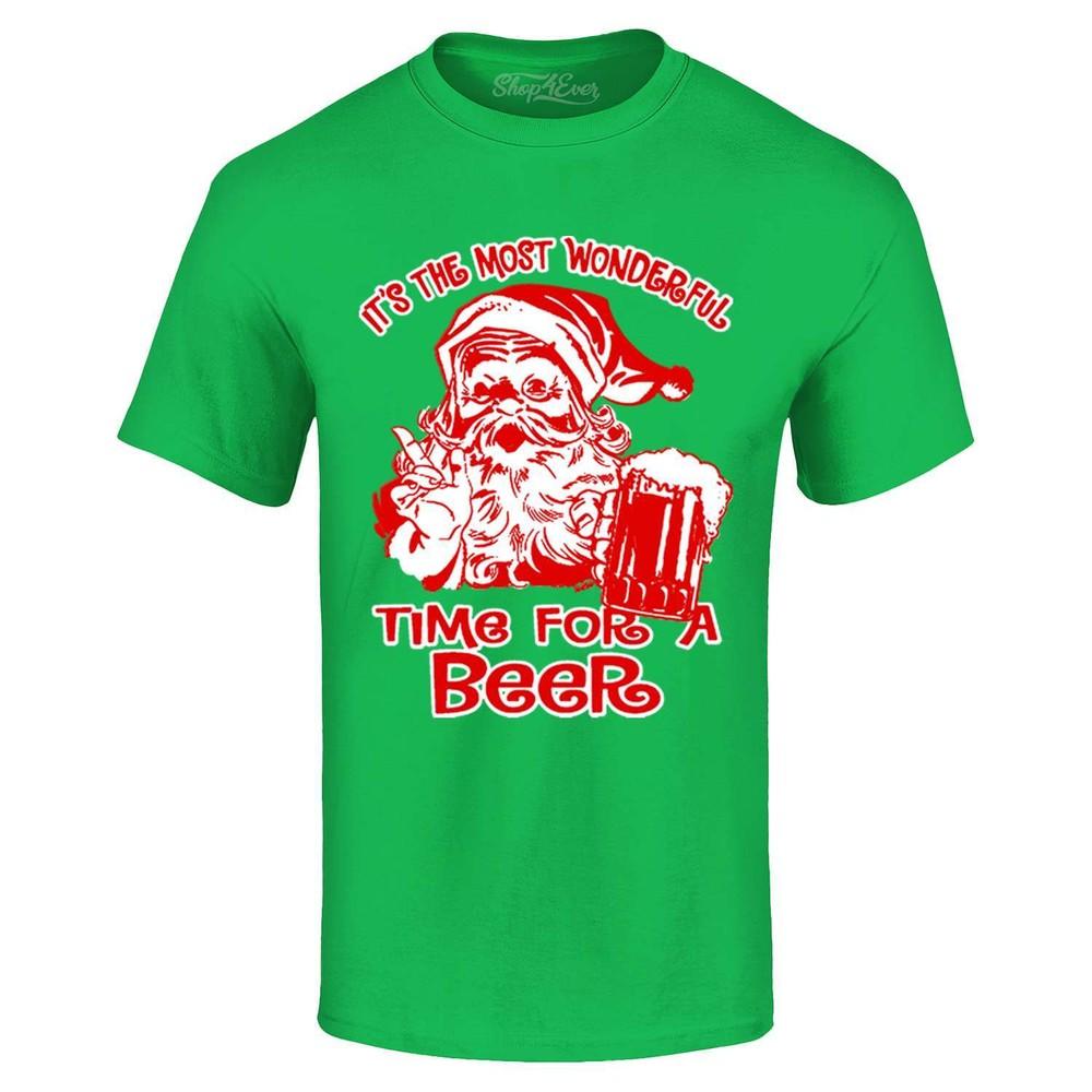 

It s the Most Wonderful Time for a Beer T-shirt Christmas Shirt M