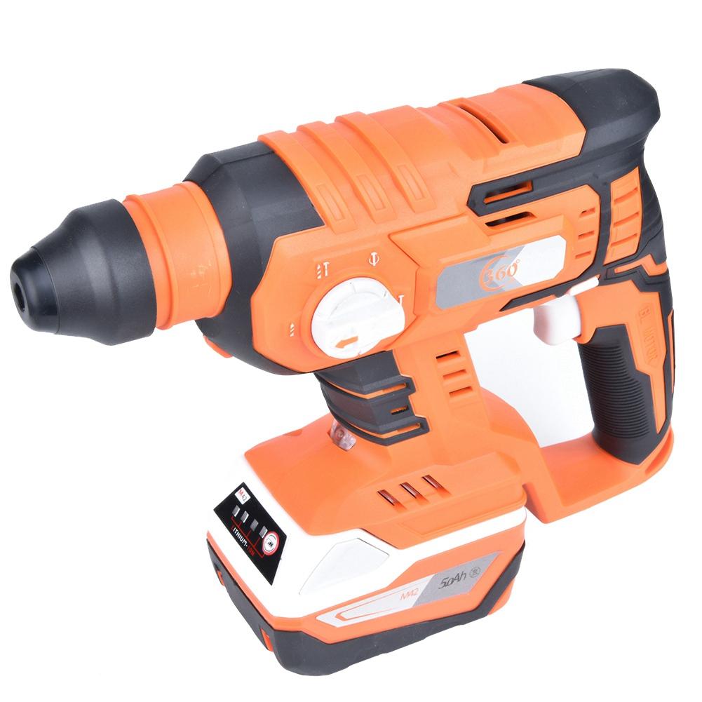 4 in 1 Lithium Battery Brushless Cordless Electric Breaker Hammer 0 1400rpm