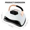 Smart Wireless UV Nail Lamp: 57 LED High-Power Fast-Drying Gel Dryer
