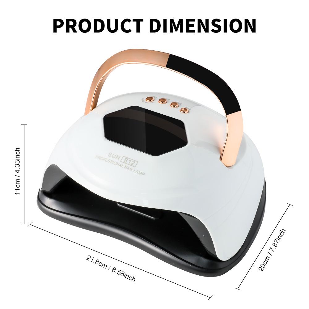 Smart Wireless UV Nail Lamp: 57 LED High-Power Fast-Drying Gel Dryer