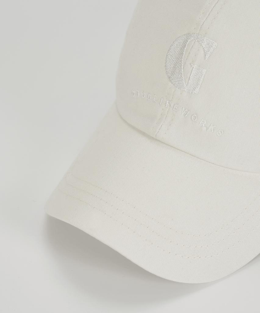GLW G Arch Logo Cap Cream