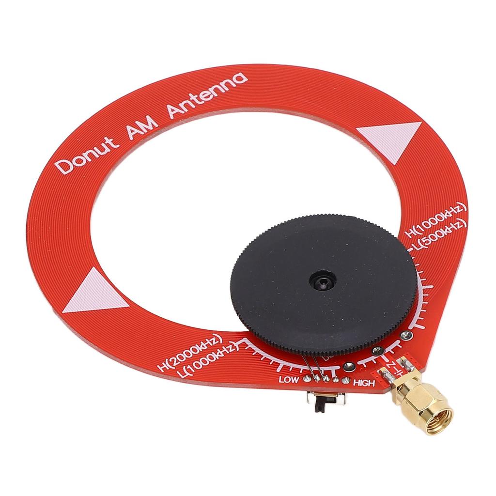 Donut AM Antenna Enhance Signal Improve Reception Effect Portable Mini Loop Antenna for MW Radio
