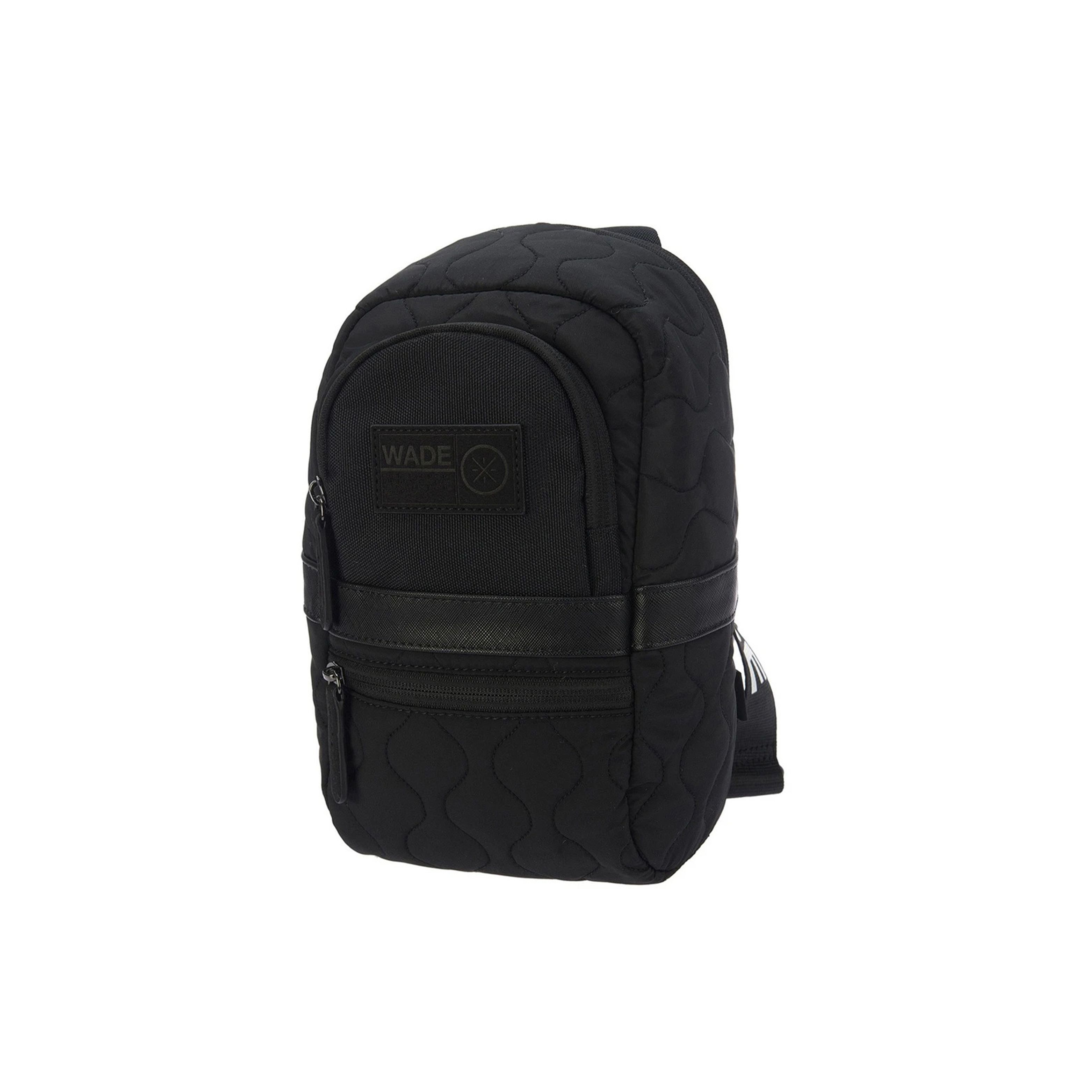 Li Ning Wade Series Fabric Chest Bag Regular Unisex bags Black ABDR234-1 Black