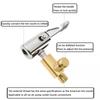 Valve Adapter Inflatable Pump Connector Tire Nozzle Clamp Inflator Compressor Inflatable Connector
