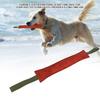 Cowhide Material Dog Bite Stick Sturdy Texture Dog Fetch Toy Canine Training Gear  Interactive Play