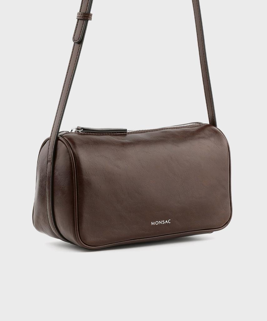 Monsac Claire Shoulder & Crossbody Bag Medium Dark Brown Ap15-2315-Db