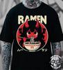 Anime Girl Ramen T-Shirt, Japanese Foodie Tee