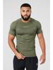 2024 Men's Muscle Fit Short Sleeve Gym T-shirt for Summer Outdoor Running and Training