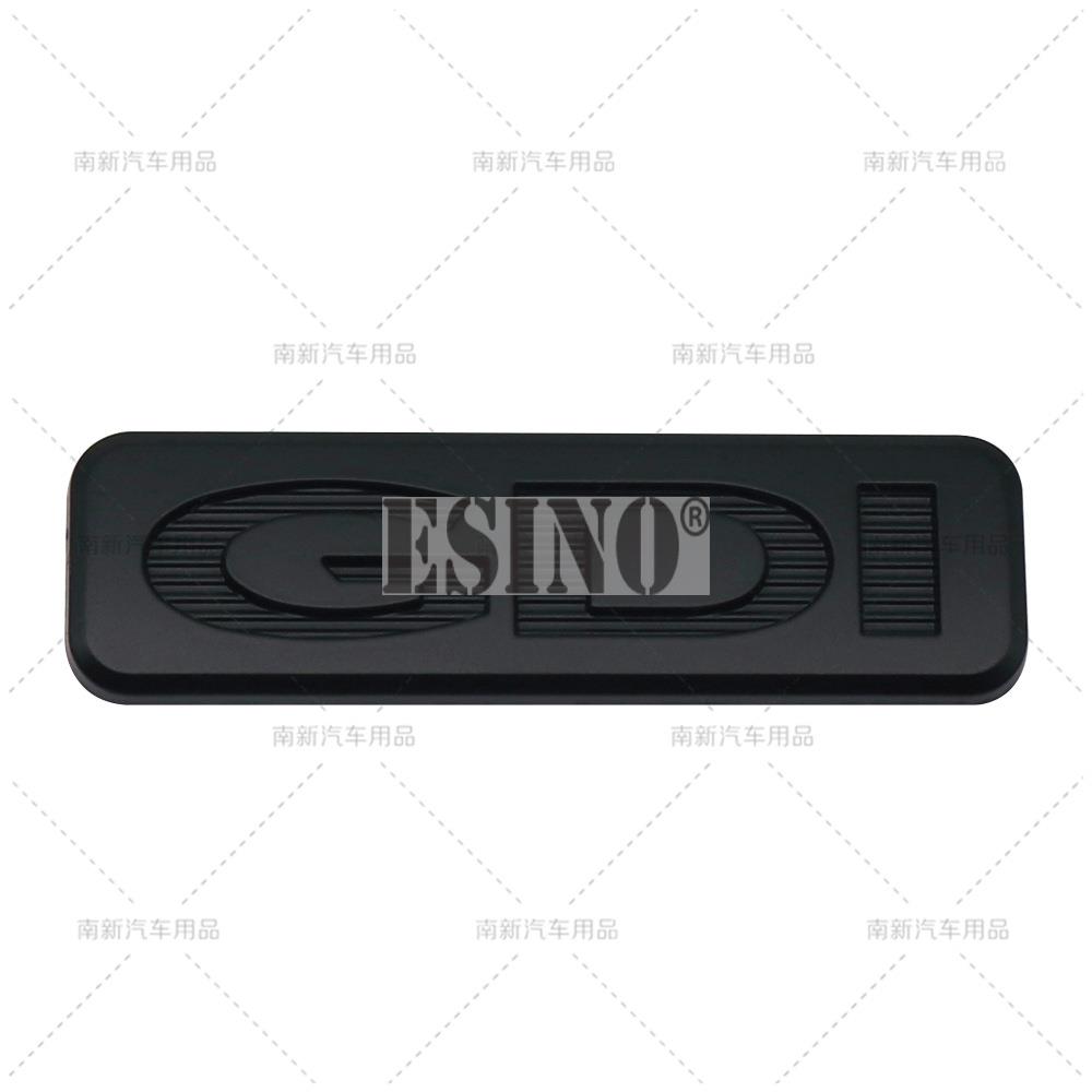 3D GDI TGDI Car Trunk Metal Zinc Alloy Adhesive Badge Emblem Rear Body Tailgate Badge for Sonata IX35 Tucson Elantra