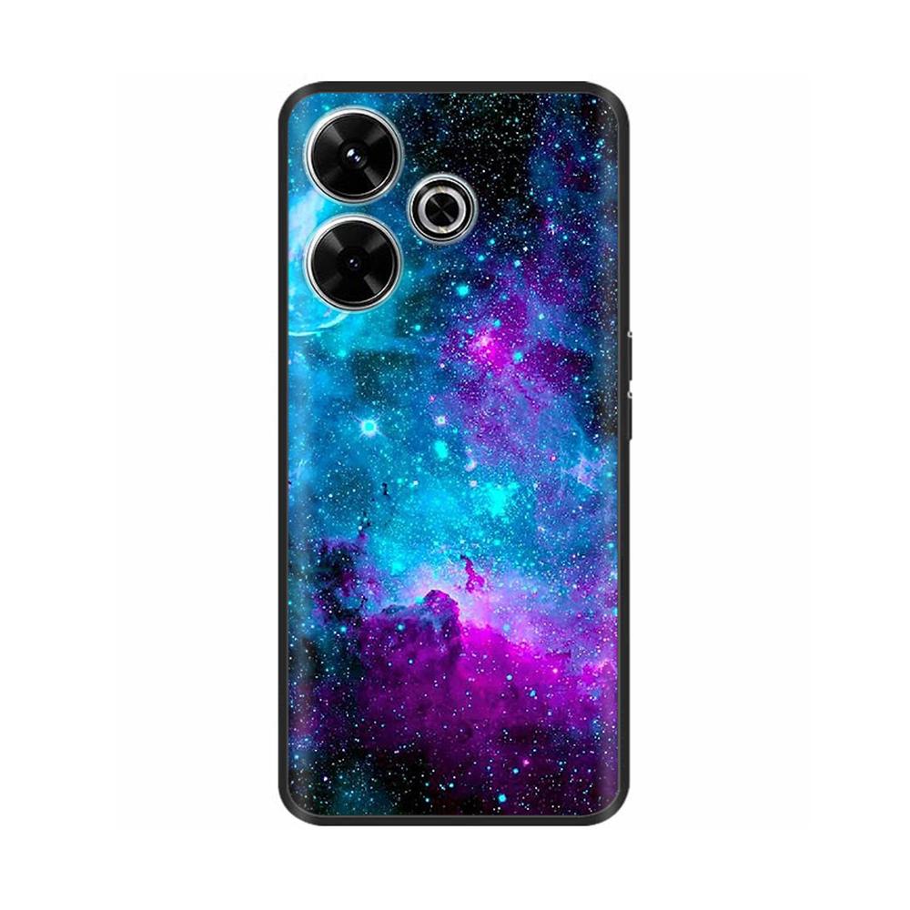 For Xiaomi Redmi 13 Case Cute Flower Cat Painted Soft Silicone TPU Back Cover For Redmi 13 4G redmi13 2024 Phone Cases Shells