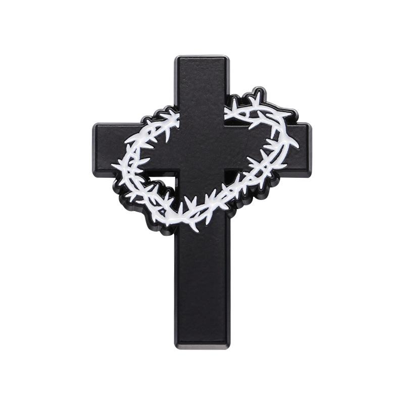 

Мультяшна брошка-пряжка Англійське речення Особистість Форма літери Емальований значок One Size