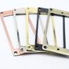 2pcs Guitar Pickup Ring Cover Frame Flat Metal Pickup Mounting Rings 2×2mm for LP/SG Guitar
