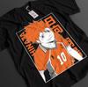 Haikyuu Shirt Shoyo Hinata Tshirt Kageyama T-Shirt Tsukki Kuroo Sport Anime Tee