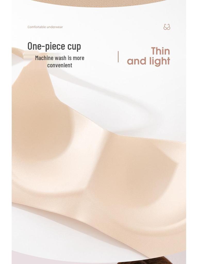 Seamless Nude Soft Support Bra for Small Busts - Lifting & Anti-Sagging Design