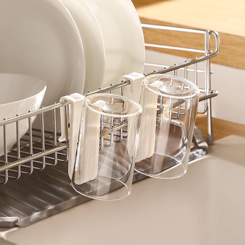 Utensil Draining Basket Fast Drying Ventilated PP Cutlery Dryer Holder 1/2 PCS Tableware Organizer for Wet Cutlery
