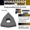 Peach-Shaped WNMG080404 Stainless Steel CNC Turning Insert