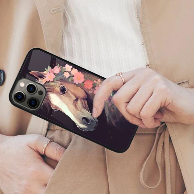 

Horse Animal Magnetic Phone Case For APPLE iPhone 17 Air 16 14 13 12 Pro Max 15 Plus Wireless Charge With MagSafe Cover iPhone 14