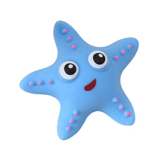 Stress Relief Cartoon Starfish Toy Decompression Star Shape Stress Ball Anti-anxiety Flour Filling