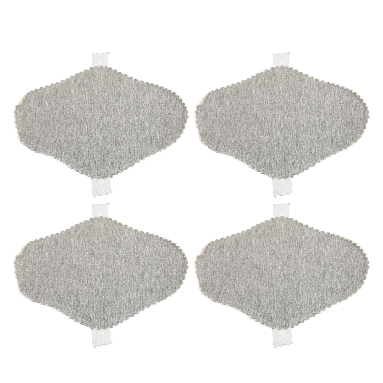 

4 шт. Тканевые ежедневные прокладки Графеновые Водопоглощающие Дышащие Непротекаемые Моющиеся Многоразовые M