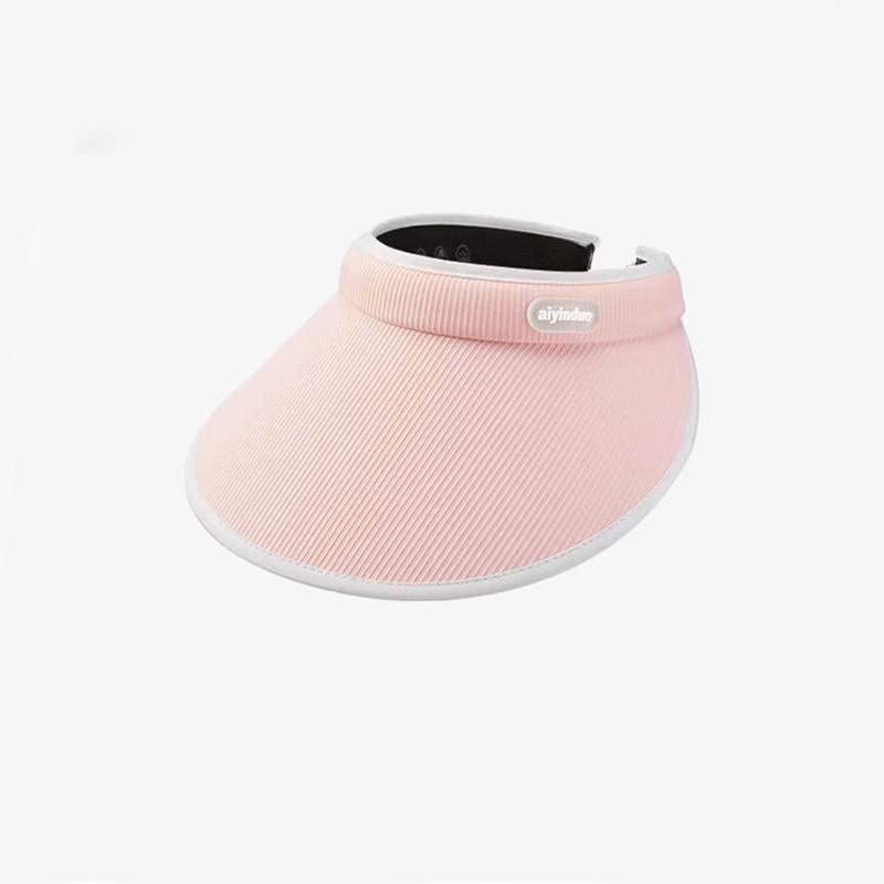 

Elegant Nylon Sun Hat For Women Summer Outdoor Activities Breathable Wide Brim Sunshade Cycling Sun Cap рожевий