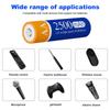 KEPTU 1.2V AA Rechargeable Batteries 2500mAh Ni-MH 100% Original High Capacity Current AA Battery Rechargeble for Camera Toys KTV