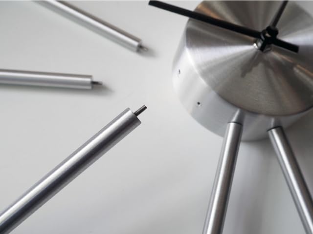INTERFORM Usine CL-4509 Wall Clock with Sweep Movement