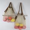 Xiaohongshu Pure Cotton Mesh Bag: Portable, Foldable Grocery Net Bag for Fruits & Vegetables
