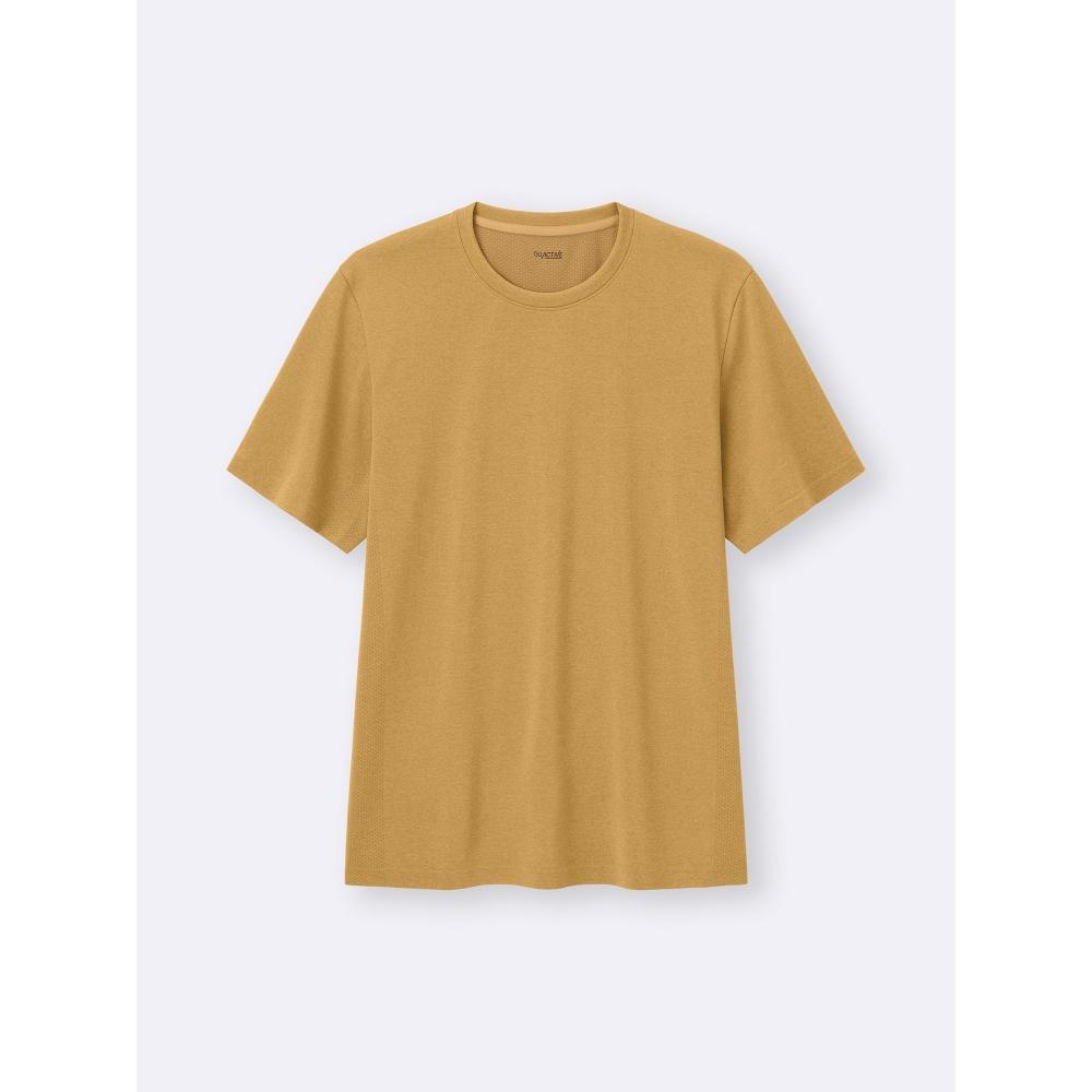 Gu By Uniqlo Side Seamless Crew Neck T Ga