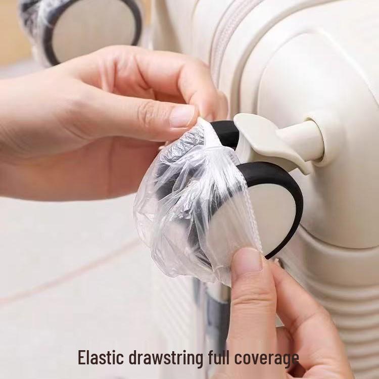 Disposable Dustproof Travel Suitcase Wheel Cover