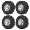 4pcs 1Celsius24 RC Climbing Tires 5 Claw Rock Climbing Tires for  Al SCX24  00002 for SCX24  00001 for SCX24  90081