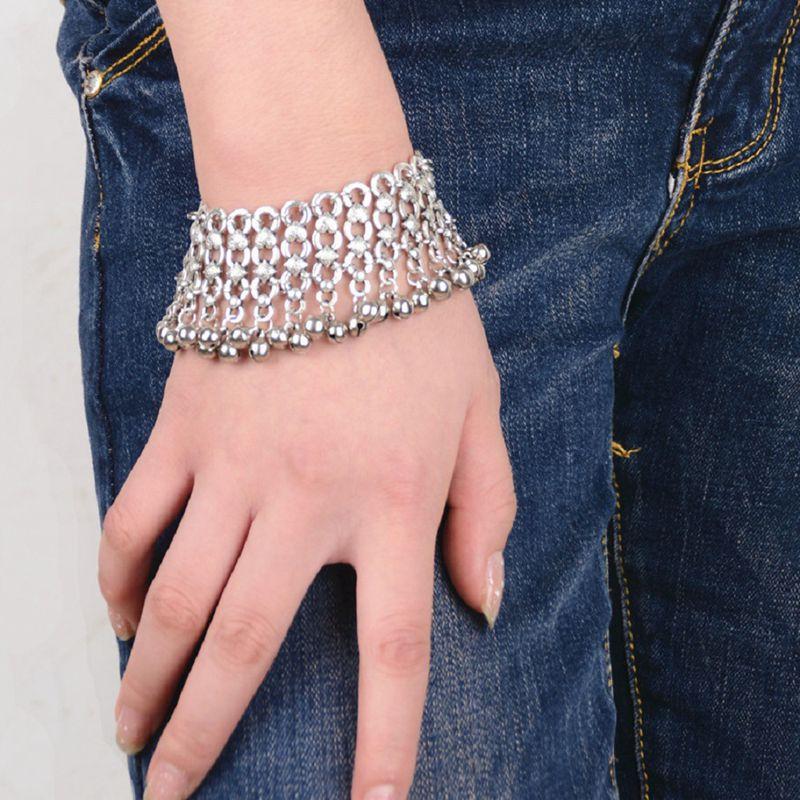 Vintage Multi-Layer Bells Ankle Bracelet Foot Jewelry Boho Summer Beach Barefoot Sandals Charms Anklet Women Legs Accessories