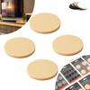Self-adhesive Silicone Anti-slip Pads, Black, Diameter 34 (pack of 4)