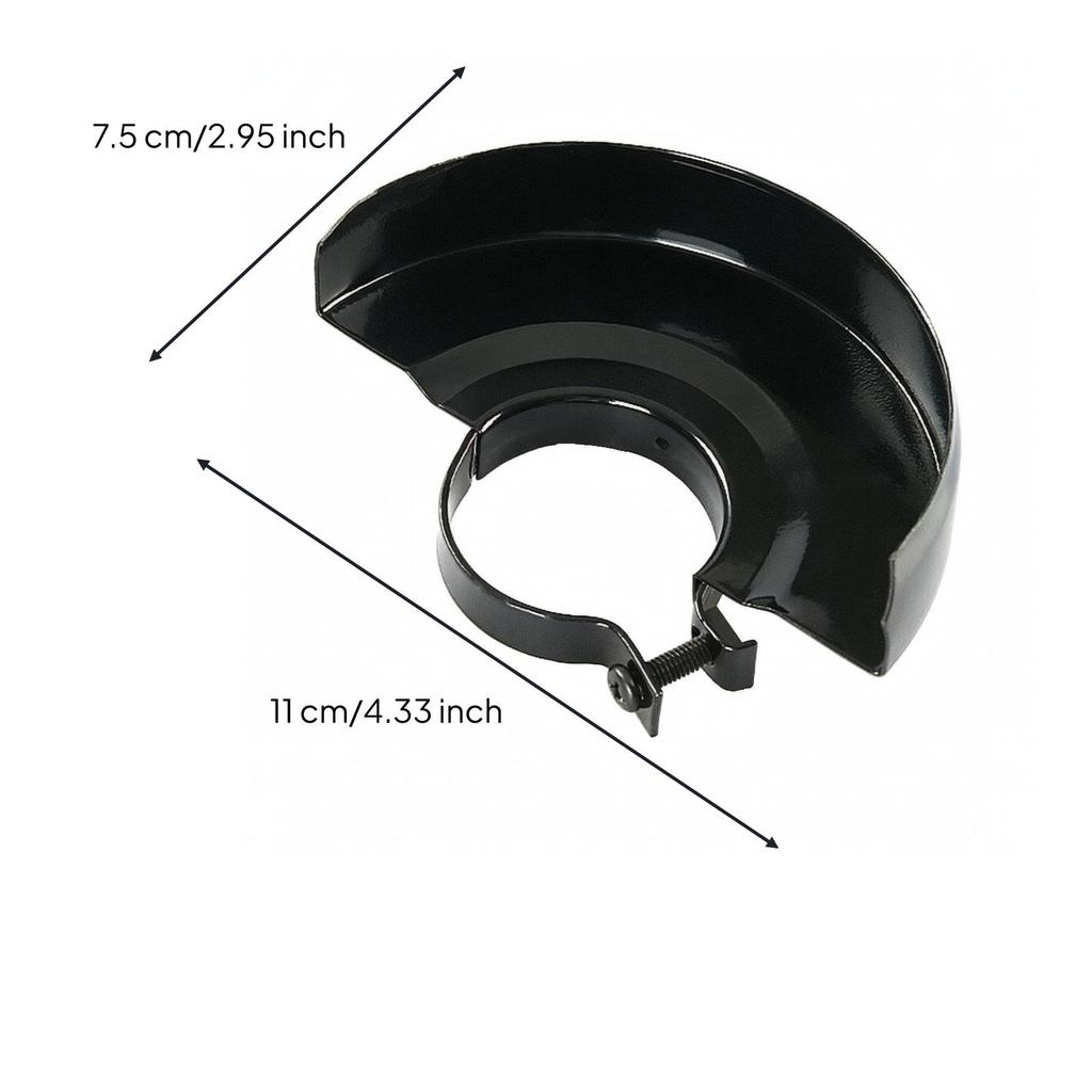 Angle Grinder Guard with Clamping Collar Slim for Metalworking