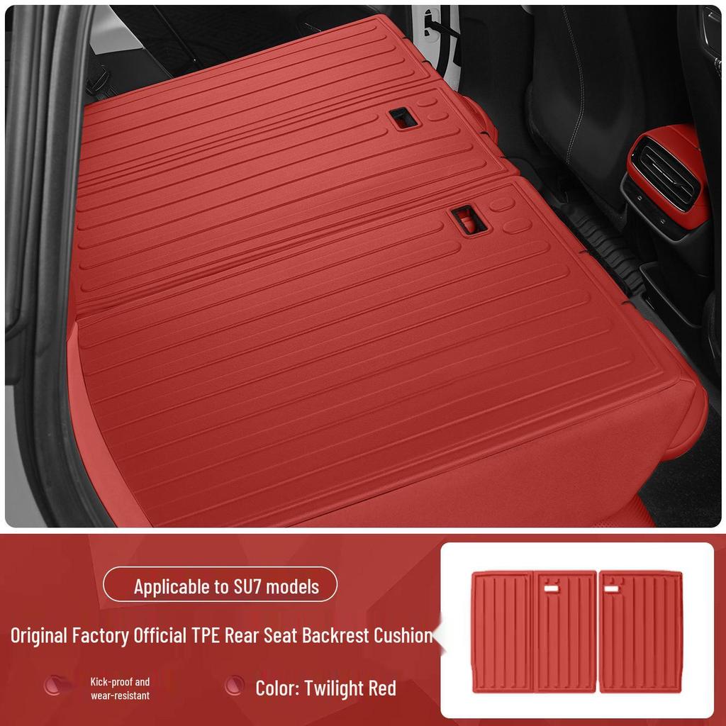 Xiaomi SU7 TPE Protective Trunk and Backrest Mat, Interior Car Accessory