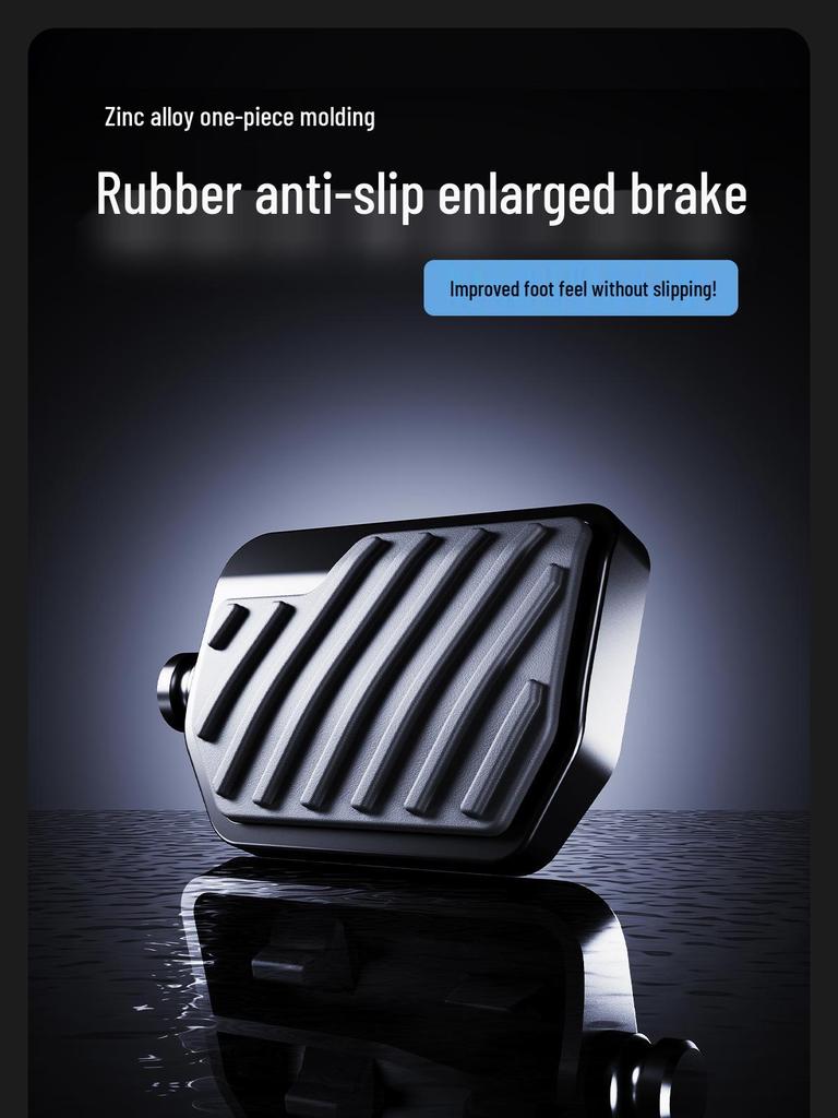 QJMOTOR Flash 300 Anti-slip Rubber Rear Brake Foot Pedal Extender