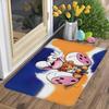 Personaje Diddl Alfombrilla de Cocina Cortada Decoración Habitación Infantil Dormitorio Balcón Felpudo Antideslizante Sala de Estar Alfombra
