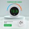 PAIZOO Aquarium Thermometer, LED Digital Fish Tank Thermometer High Accurate To ±0.9℉, Aquarium Fish Tank Accessories for Betta, Goldfish,