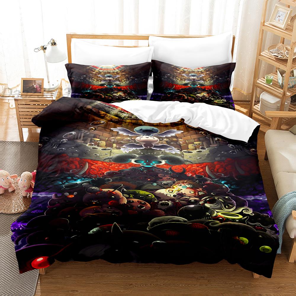 Comforter The Binding Of Isaac Bedding Set Single Twin Full Queen King Size Bed Set Aldult Kid Bedroom Duvet Sets 3D Print Kawaii
