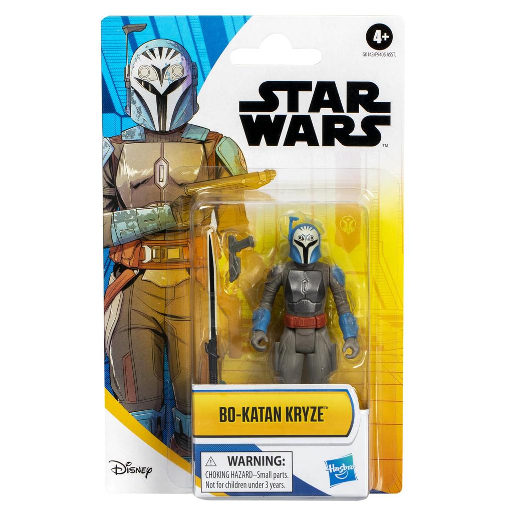 Star Wars Epic Hero Series Kryze Action Figure 2 Toy Accessories Easter Basket Stuffer for Kids Ages Bo-Katan 4" 4+.